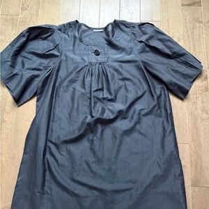 Valette Charcoal Short Sleeve Top